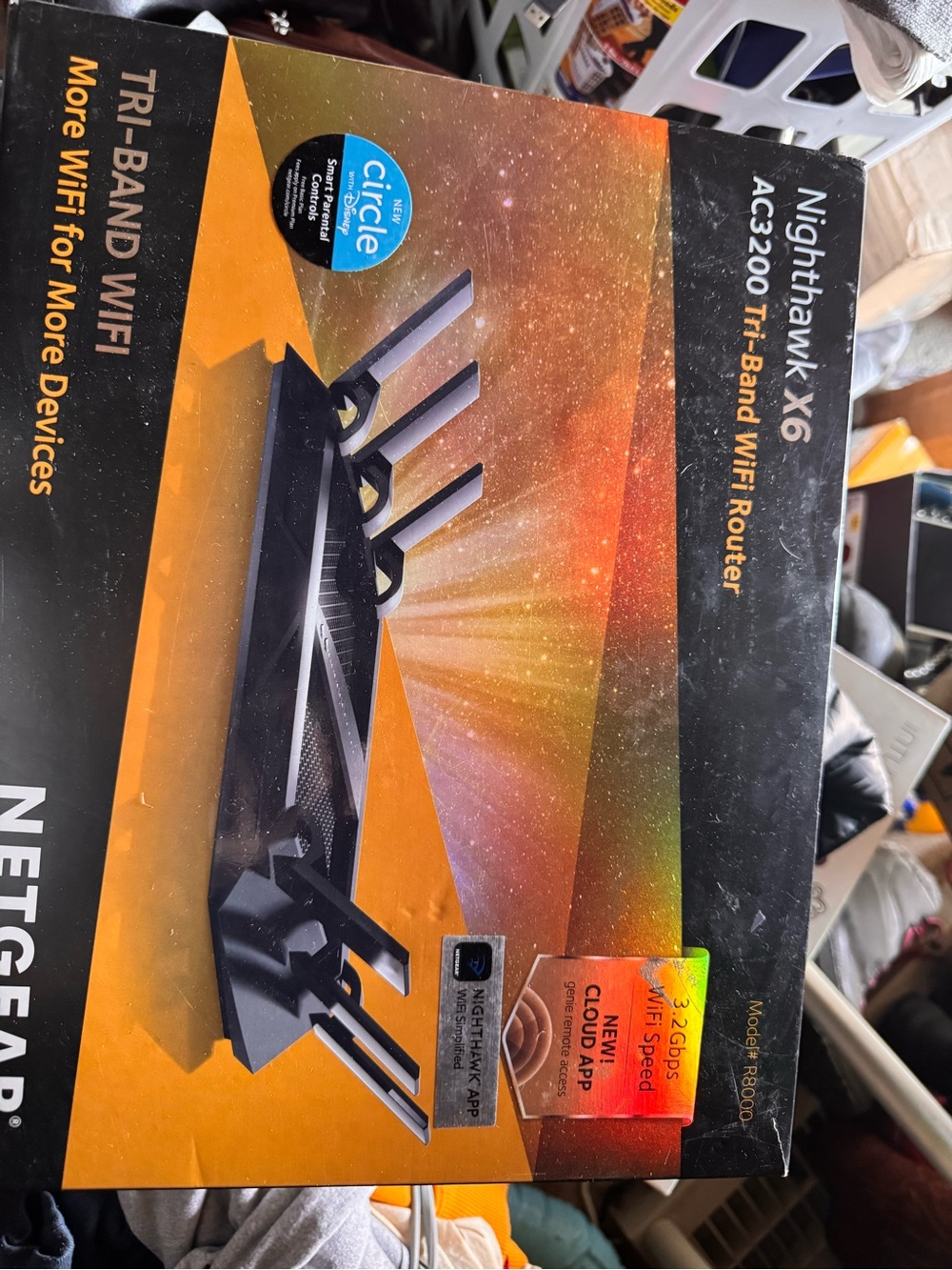 NETGEAR Nighthawk X6 Router in Black